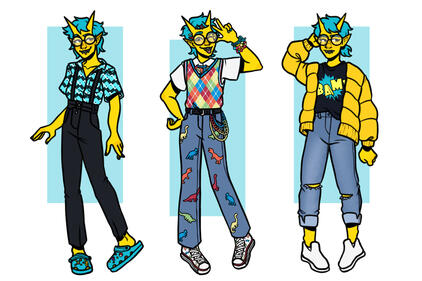 Outfit exploration for Xinia Thaxen