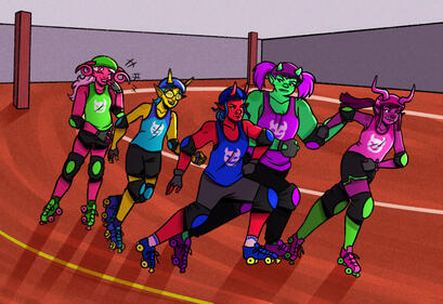 Practice session with the Derby Demons