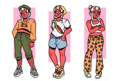 Outfit exploration for Na'Nae Tang Outfit exploration for Na'Nae Tang